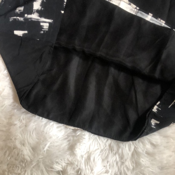 Parker NWT Nelly Combo Silk Dress in Black Brush - Picture 9 of 11